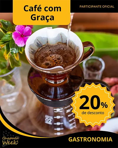 Café com Graça oferece 20% de desconto nos cafés especiais
