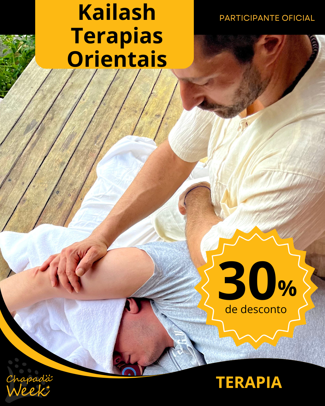 Aproveite o momento para cuidar da sua mente, corpo e alma durante o Chapada Week 2025