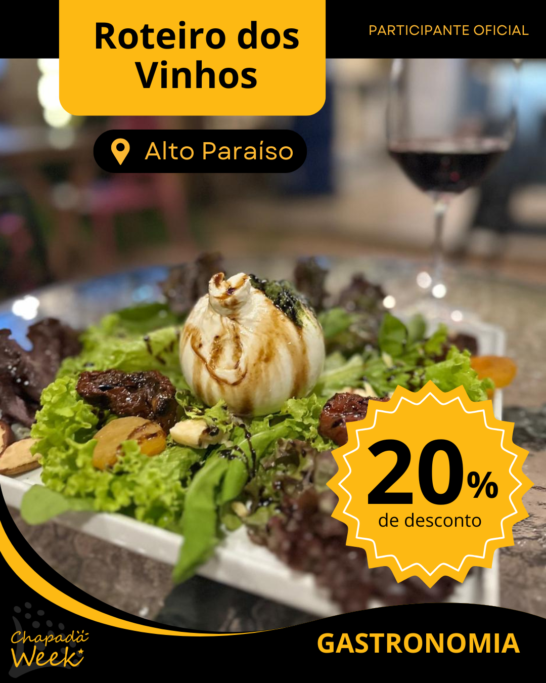 Gastronomia de alto padrão no Roteiro dos Vinhos: Massas deliciosas e harmonizadas com o melhor da região.