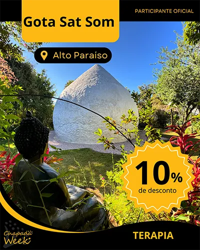Aproveite o Chapada Week e visite a Gota Sat Som