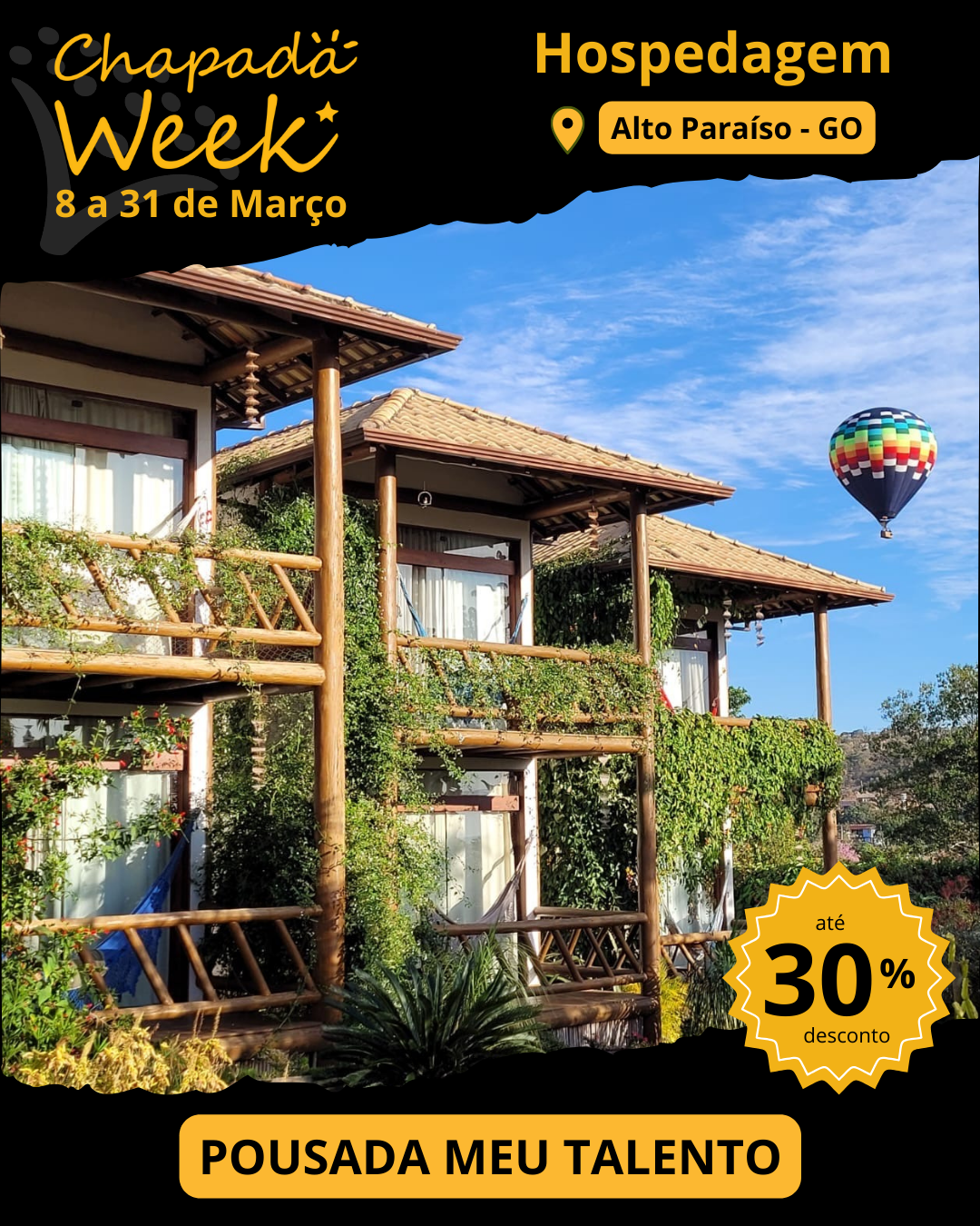 Aproveite os descontos a melhor época da Chapada dos Veadeiros