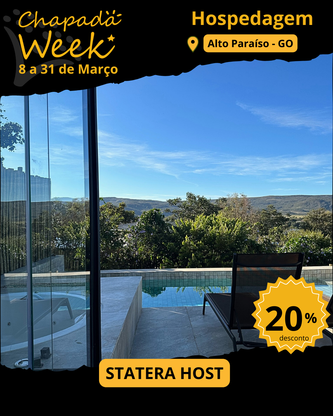 Aproveite o Chapada Week